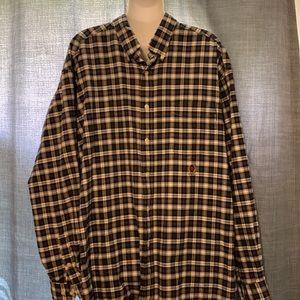 Mens Tommy Hilfiger size XL Long Sleeve Button Front Shirt Checked